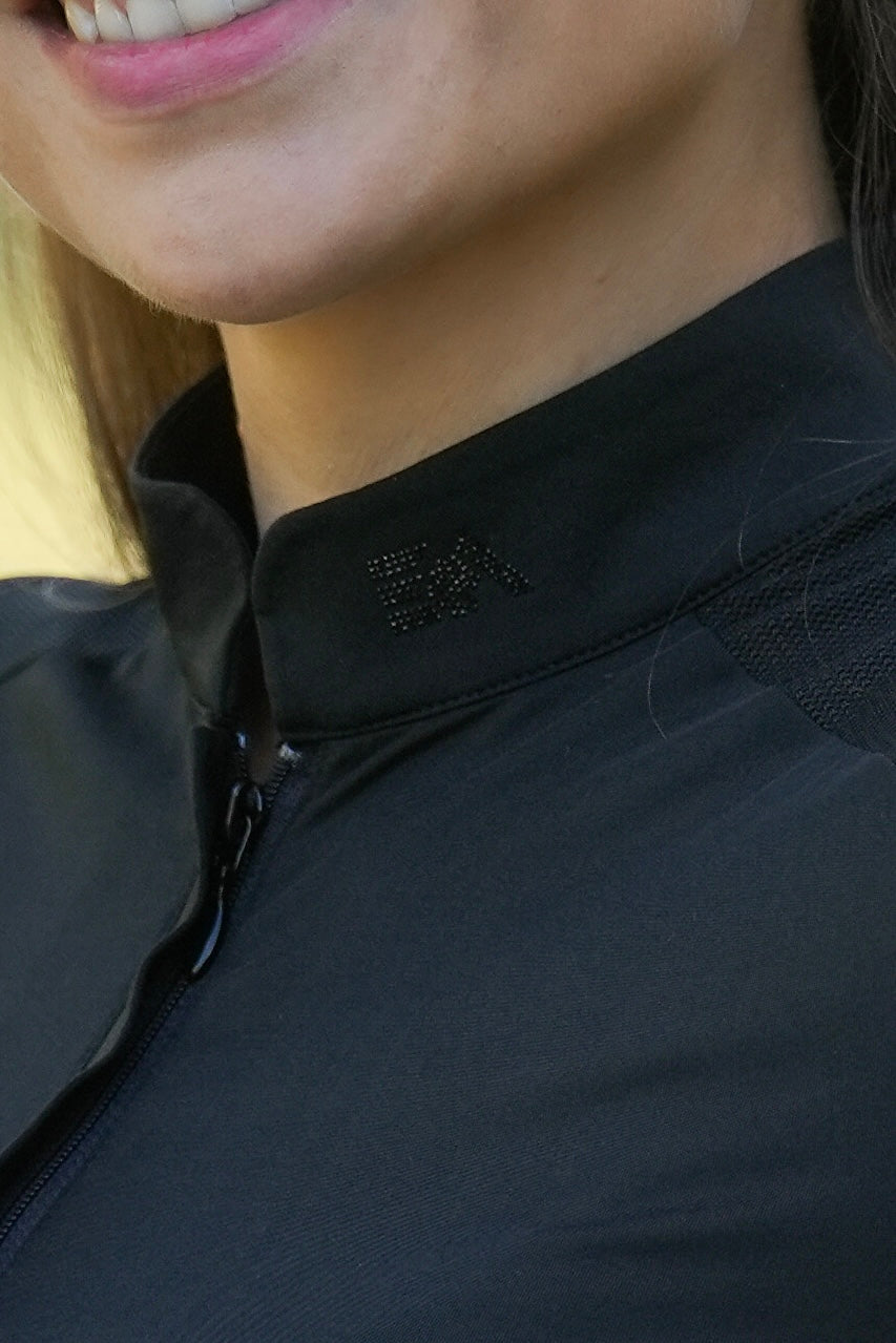 Baselayer Short Sleeve - schwarz