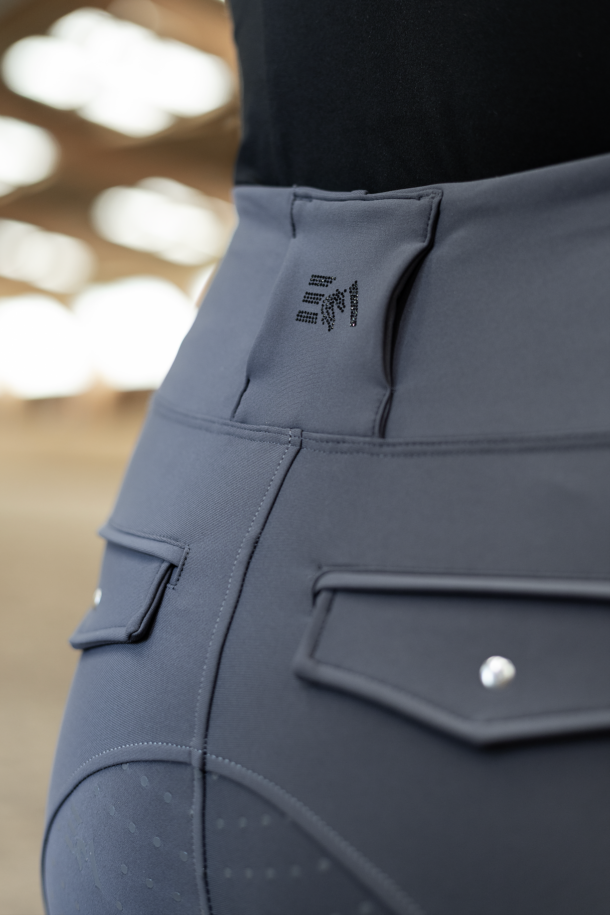 All-inclusive Reitleggings - anthrazit