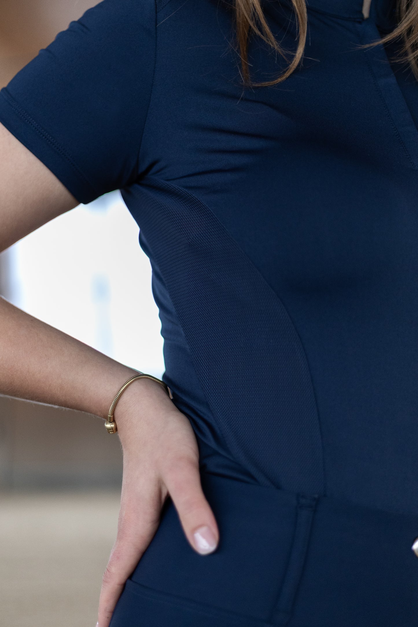 Baselayer Short Sleeve Basic - navy