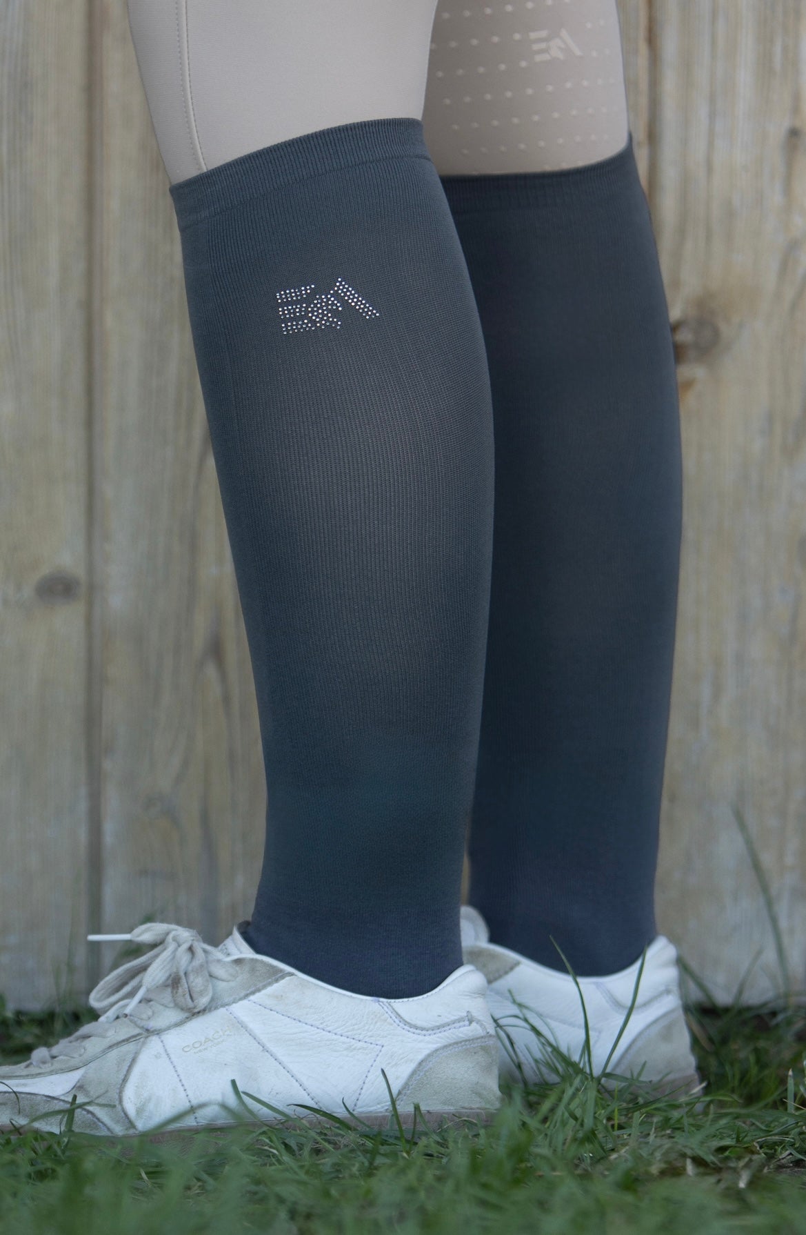 EquiAttire Reitsocken - anthrazit