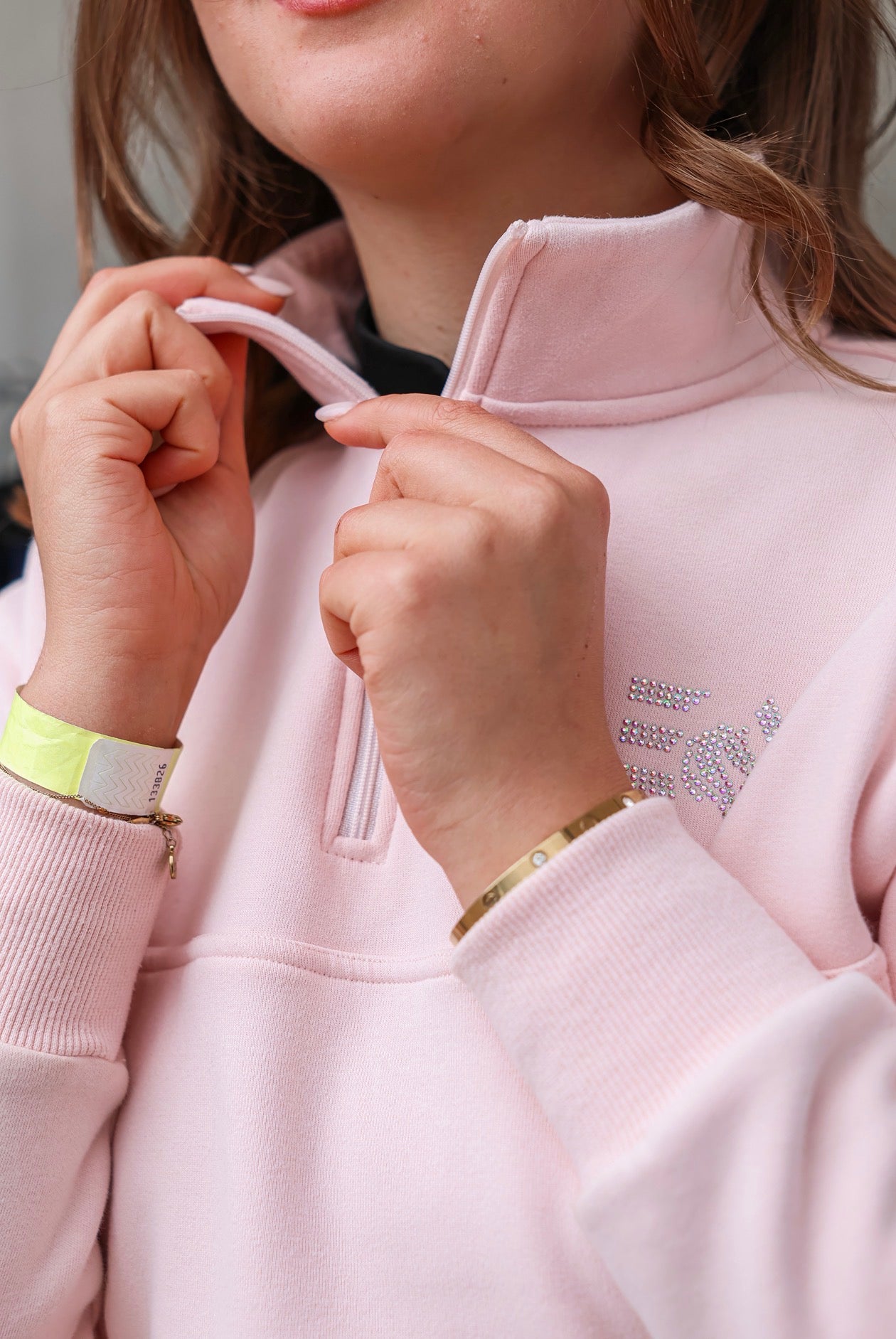 Half-Zip Pullover ROSÉ- designed by teampuppenkiste (LIMITED EDITION)