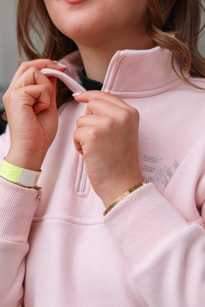 Half-Zip Pullover ROSÉ- designed by teampuppenkiste (LIMITED EDITION)