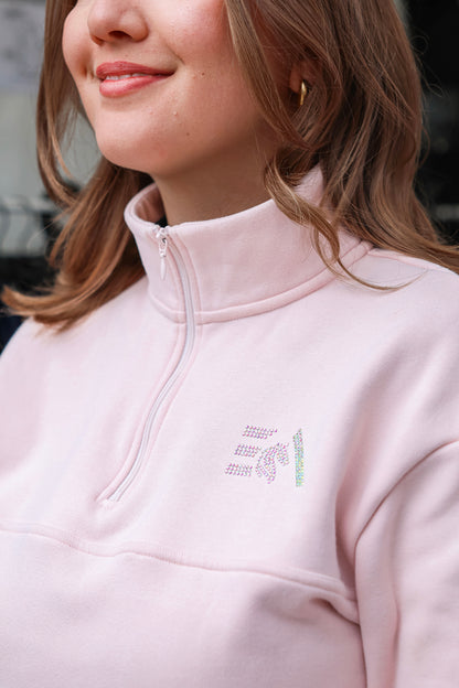Half-Zip Pullover ROSÉ- designed by teampuppenkiste (LIMITED EDITION)