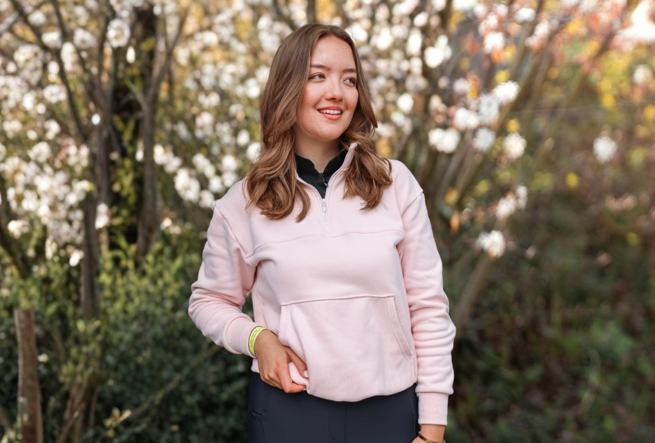 Half-Zip Pullover ROSÉ- designed by teampuppenkiste (LIMITED EDITION)