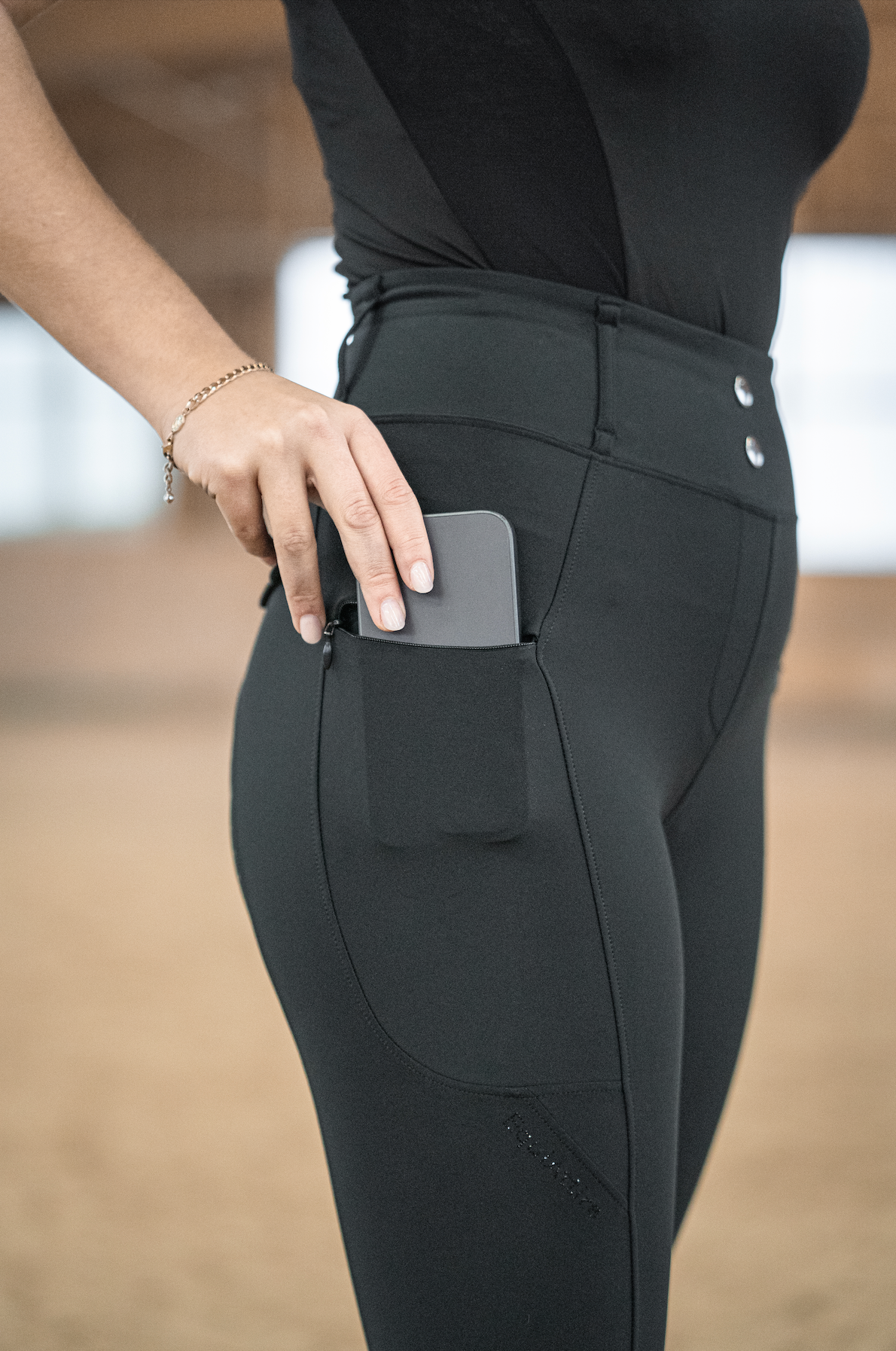 All-inclusive Reithose Basic - schwarz