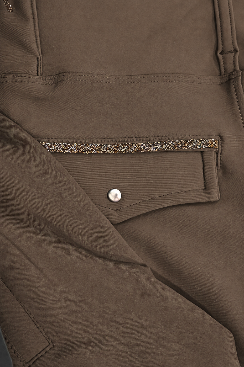 All-inclusive Reitleggings Crystal - SchokoBraun
